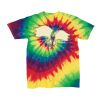Youth Multi-Color Spiral Tie-Dyed T-Shirt Thumbnail