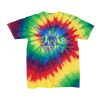 Youth Multi-Color Spiral Tie-Dyed T-Shirt Thumbnail