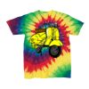 Youth Multi-Color Spiral Tie-Dyed T-Shirt Thumbnail