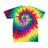 Youth Multi-Color Spiral Tie-Dyed T-Shirt Thumbnail