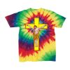 Youth Multi-Color Spiral Tie-Dyed T-Shirt Thumbnail