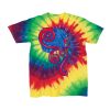 Youth Multi-Color Spiral Tie-Dyed T-Shirt Thumbnail
