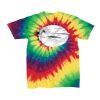 Youth Multi-Color Spiral Tie-Dyed T-Shirt Thumbnail