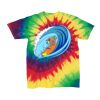 Youth Multi-Color Spiral Tie-Dyed T-Shirt Thumbnail
