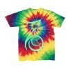 Youth Multi-Color Spiral Tie-Dyed T-Shirt Thumbnail