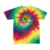 Youth Multi-Color Spiral Tie-Dyed T-Shirt Thumbnail