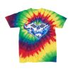 Youth Multi-Color Spiral Tie-Dyed T-Shirt Thumbnail