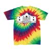 Youth Multi-Color Spiral Tie-Dyed T-Shirt Thumbnail