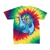 Youth Multi-Color Spiral Tie-Dyed T-Shirt Thumbnail
