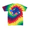 Youth Multi-Color Spiral Tie-Dyed T-Shirt Thumbnail