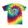 Youth Multi-Color Spiral Tie-Dyed T-Shirt Thumbnail