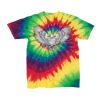 Youth Multi-Color Spiral Tie-Dyed T-Shirt Thumbnail