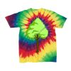 Youth Multi-Color Spiral Tie-Dyed T-Shirt Thumbnail