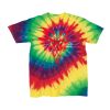 Youth Multi-Color Spiral Tie-Dyed T-Shirt Thumbnail