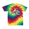 Youth Multi-Color Spiral Tie-Dyed T-Shirt Thumbnail