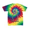 Youth Multi-Color Spiral Tie-Dyed T-Shirt Thumbnail