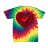 Youth Multi-Color Spiral Tie-Dyed T-Shirt Thumbnail