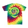 Youth Multi-Color Spiral Tie-Dyed T-Shirt Thumbnail