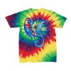 Youth Multi-Color Spiral Tie-Dyed T-Shirt Thumbnail