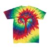 Youth Multi-Color Spiral Tie-Dyed T-Shirt Thumbnail