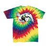 Youth Multi-Color Spiral Tie-Dyed T-Shirt Thumbnail