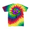 Youth Multi-Color Spiral Tie-Dyed T-Shirt Thumbnail