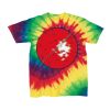 Youth Multi-Color Spiral Tie-Dyed T-Shirt Thumbnail