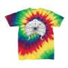 Youth Multi-Color Spiral Tie-Dyed T-Shirt Thumbnail