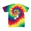 Youth Multi-Color Spiral Tie-Dyed T-Shirt Thumbnail