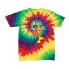 Youth Multi-Color Spiral Tie-Dyed T-Shirt Thumbnail