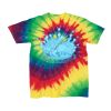 Youth Multi-Color Spiral Tie-Dyed T-Shirt Thumbnail