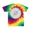 Youth Multi-Color Spiral Tie-Dyed T-Shirt Thumbnail