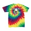 Youth Multi-Color Spiral Tie-Dyed T-Shirt Thumbnail