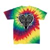 Youth Multi-Color Spiral Tie-Dyed T-Shirt Thumbnail