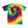 Youth Multi-Color Spiral Tie-Dyed T-Shirt Thumbnail