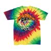 Youth Multi-Color Spiral Tie-Dyed T-Shirt Thumbnail