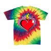 Youth Multi-Color Spiral Tie-Dyed T-Shirt Thumbnail