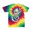 Youth Multi-Color Spiral Tie-Dyed T-Shirt Thumbnail