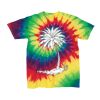 Youth Multi-Color Spiral Tie-Dyed T-Shirt Thumbnail