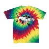 Youth Multi-Color Spiral Tie-Dyed T-Shirt Thumbnail