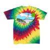 Youth Multi-Color Spiral Tie-Dyed T-Shirt Thumbnail