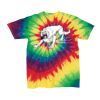 Youth Multi-Color Spiral Tie-Dyed T-Shirt Thumbnail