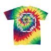 Youth Multi-Color Spiral Tie-Dyed T-Shirt Thumbnail