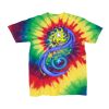 Youth Multi-Color Spiral Tie-Dyed T-Shirt Thumbnail