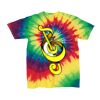 Youth Multi-Color Spiral Tie-Dyed T-Shirt Thumbnail
