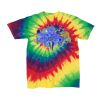 Youth Multi-Color Spiral Tie-Dyed T-Shirt Thumbnail