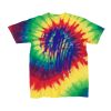 Youth Multi-Color Spiral Tie-Dyed T-Shirt Thumbnail