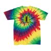Youth Multi-Color Spiral Tie-Dyed T-Shirt Thumbnail