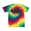 Youth Multi-Color Spiral Tie-Dyed T-Shirt Thumbnail