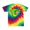 Youth Multi-Color Spiral Tie-Dyed T-Shirt Thumbnail